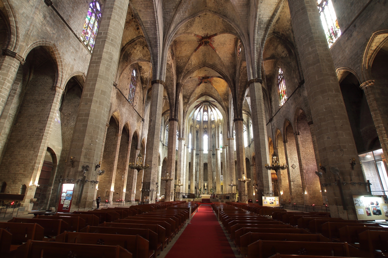 Barcelona: iglesia de Santa María del Mar