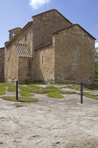 03471-stvicencobiols Saint Vicens d'Obiols Church, Gironella