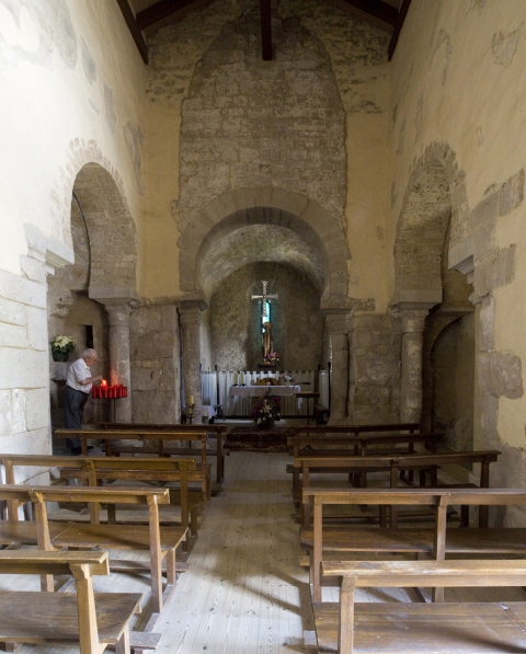 03473-stvicencobiols Saint Vicens d'Obiols Church, Gironella