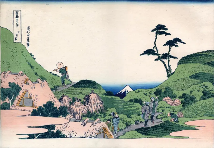 Hokusai · Trenta-sis vistes del mont Fuji