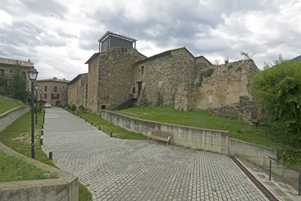 Poble, vistes i camí de Sant Nicolau (Bagà) · 03272
