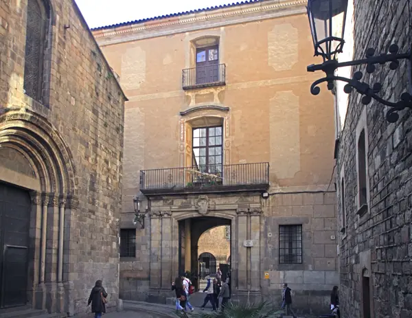 Carrer del Bisbe i carrer de la Pietat (Barcelona) · 02755
