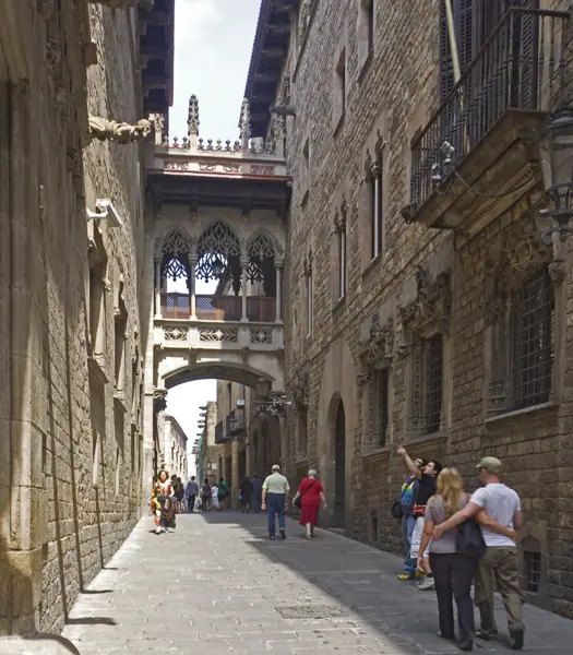 Carrer del Bisbe i carrer de la Pietat (Barcelona) · 02568