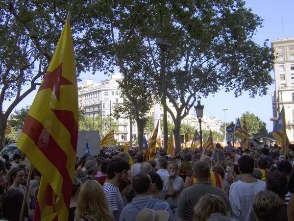 Manifestació per la independència de Catalunya (Barcelona) · 01186