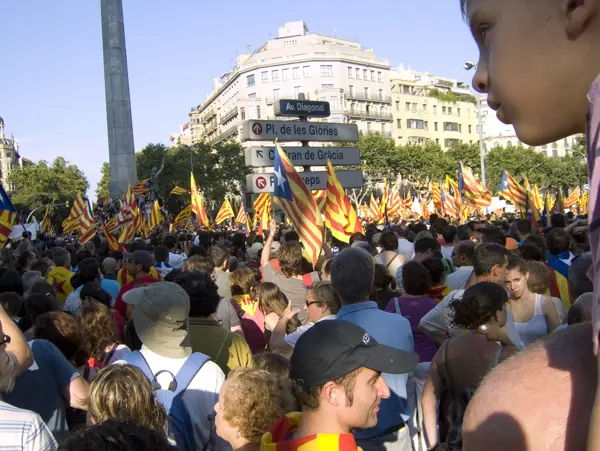 Manifestació per la independència de Catalunya (Barcelona) · 01191