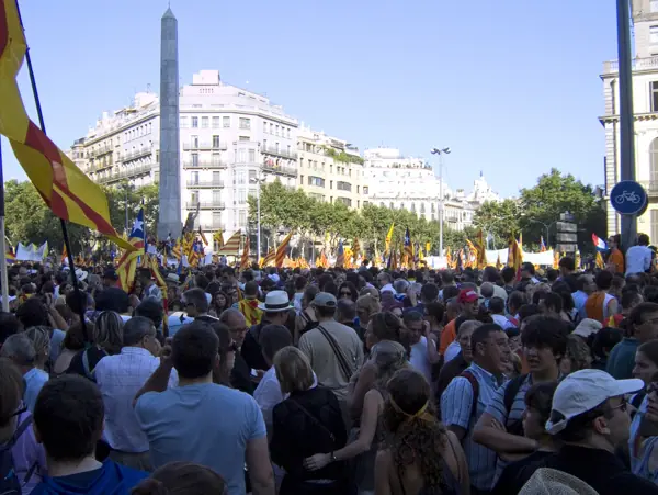 Manifestació per la independència de Catalunya (Barcelona) · 01190