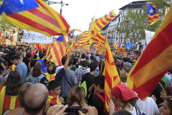 Manifestació per la independència de Catalunya (Barcelona) · 02735