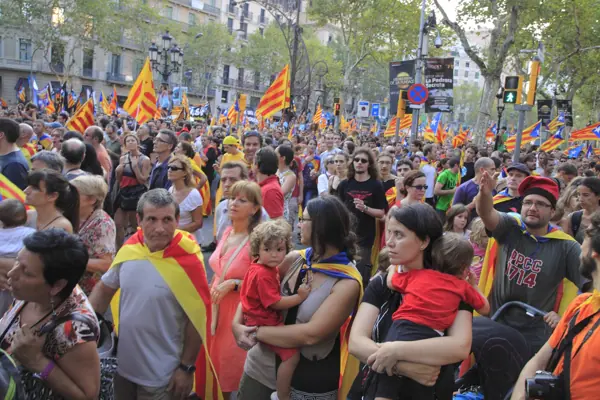 Manifestació per la independència de Catalunya (Barcelona) · 02738
