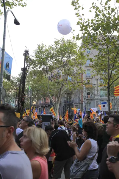 Manifestació per la independència de Catalunya (Barcelona) · 02739
