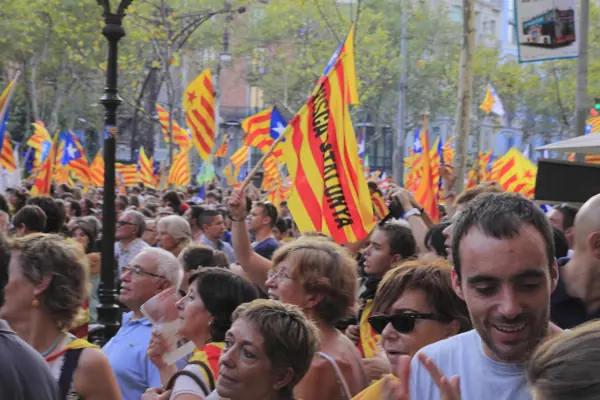 Manifestació per la independència de Catalunya (Barcelona) · 02741