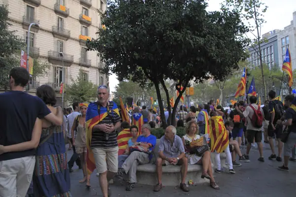 Manifestació per la independència de Catalunya (Barcelona) · 02746