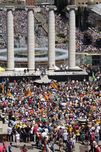 Manifestació per la independència de Catalunya (Barcelona) · 04317