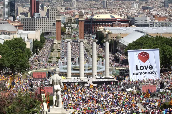 Manifestació per la independència de Catalunya (Barcelona) · 04315