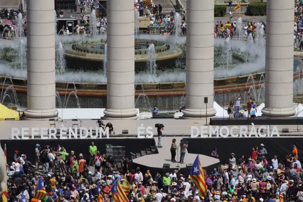 Manifestació per la independència de Catalunya (Barcelona) · 04316