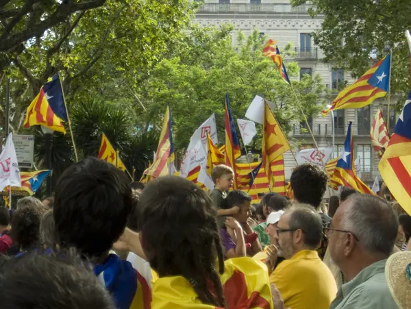 Manifestació per la independència de Catalunya (Barcelona) · 05743