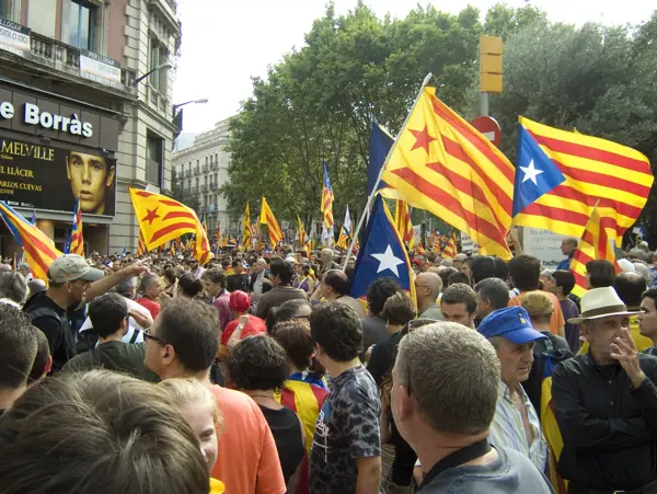 Manifestació per la independència de Catalunya (Barcelona) · 05744