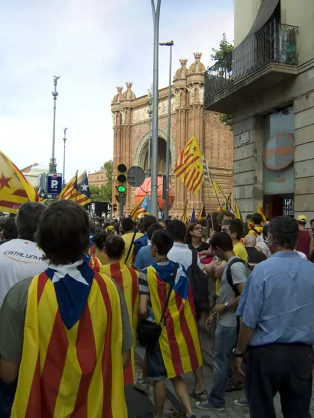 Manifestació per la independència de Catalunya (Barcelona) · 05754