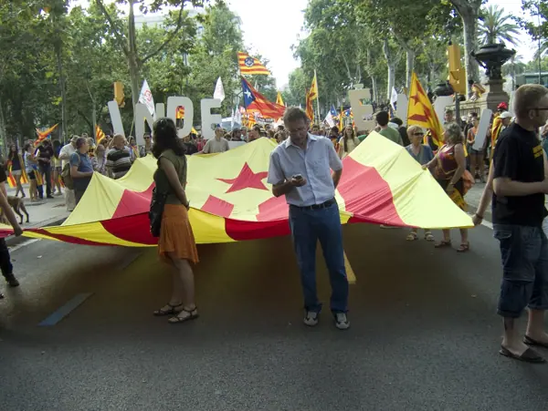 Manifestació per la independència de Catalunya (Barcelona) · 05763