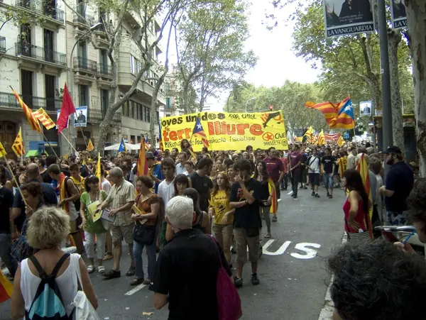 Manifestació per la independència de Catalunya (Barcelona) · 05772