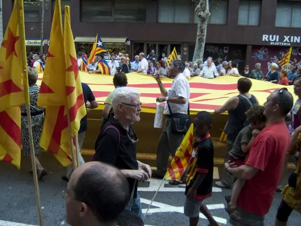 Manifestació per la independència de Catalunya (Barcelona) · 05777
