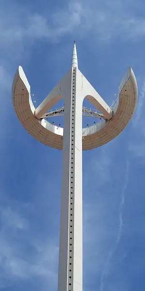 Montjuïc, Torre de Comunicacions (Barcelona) · 189antenacomunicacionsmontjuic