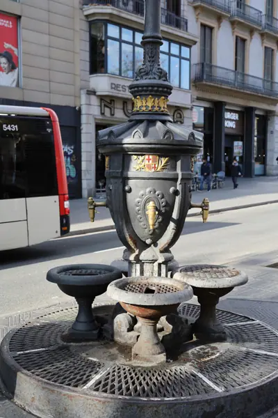 La Rambla (detalls) (Barcelona) · 05893