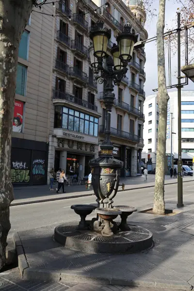 La Rambla (detalls) (Barcelona) · 05891