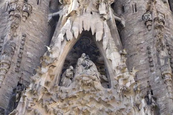 La Sagrada Família (Antoni Gaudí) (Barcelona) · 01917