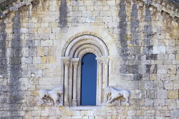 Pont Vell, monestir de Sant Pere i vila (Besalú) · 03188