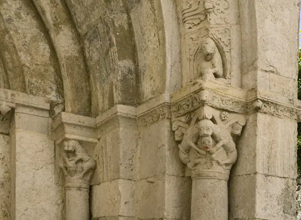 Pont Vell, monestir de Sant Pere i vila (Besalú) · 03194
