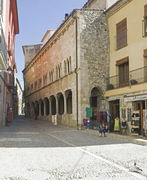 Pont Vell, monestir de Sant Pere i vila (Besalú) · 03201