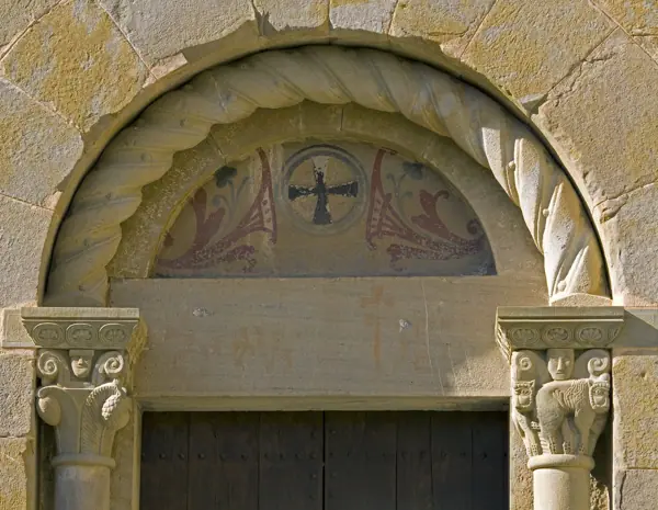 Sant Salvador de Bianya: poble i església (La Vall de Bianya) · 03264