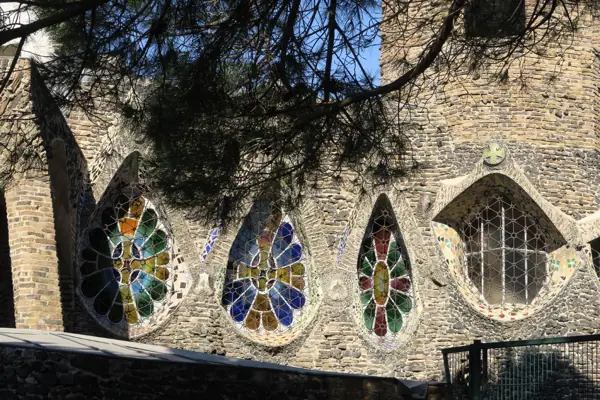 Cripta de la Colònia Güell, d'Antoni Gaudí (Santa Coloma de Cervelló) · 04858
