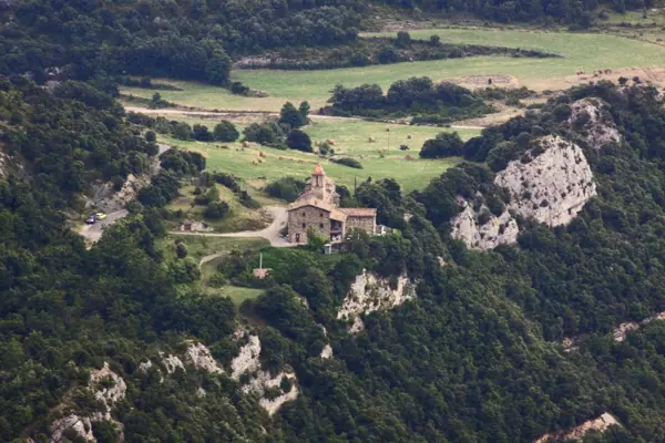 Poble i església de Sant Cristòfol (Tavertet) · 01271