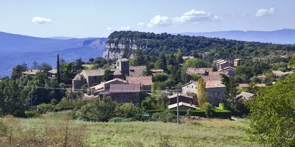 Poble i església de Sant Cristòfol (Tavertet) · 02253