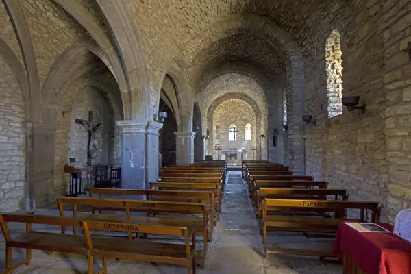 Poble i església de Sant Cristòfol (Tavertet) · 02259