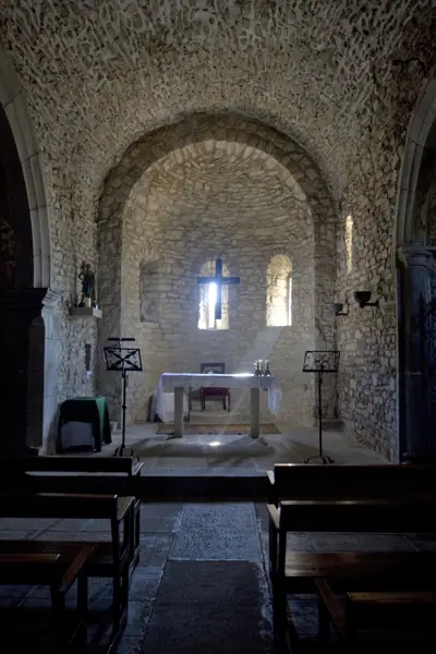 Poble i església de Sant Cristòfol (Tavertet) · 02262