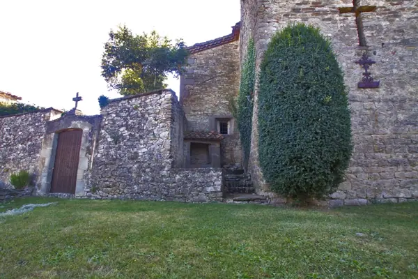Poble i església de Sant Cristòfol (Tavertet) · 02264
