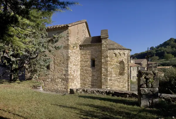 Poble i església de Sant Cristòfol (Tavertet) · 02265