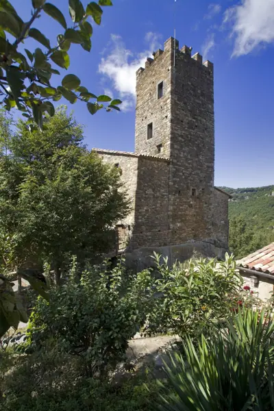 Poble i església de Sant Cristòfol (Tavertet) · 02269