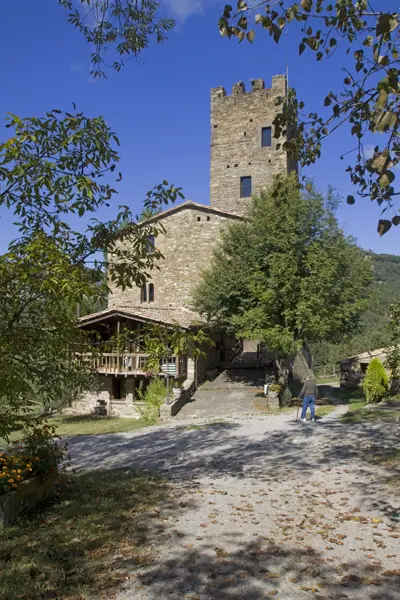 Poble i església de Sant Cristòfol (Tavertet) · 02268