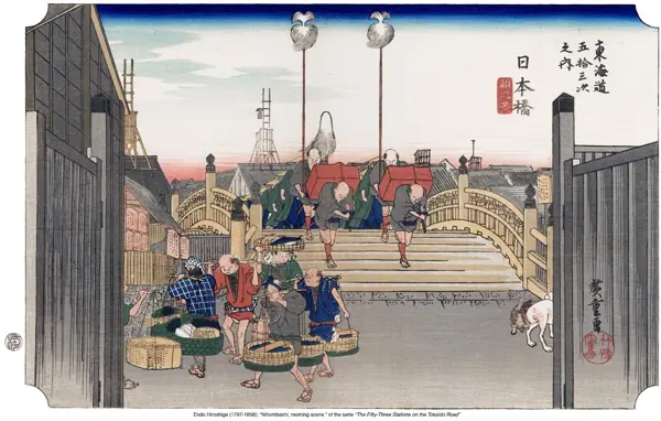 Hiroshige · Les 53 estacions del Tōkaidō · 01