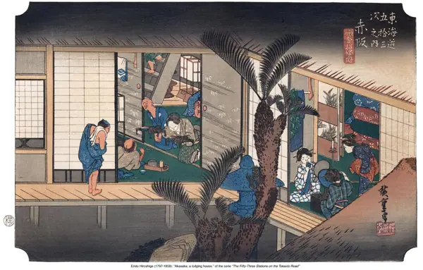 Hiroshige · Les 53 estacions del Tōkaidō · 37