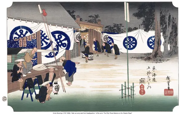 Hiroshige · Les 53 estacions del Tōkaidō · 48