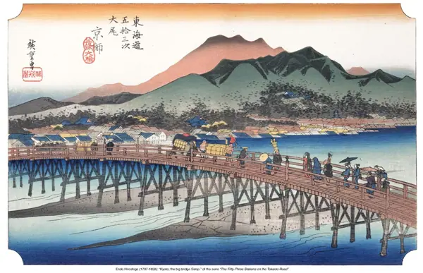 Hiroshige · Les 53 estacions del Tōkaidō · 55