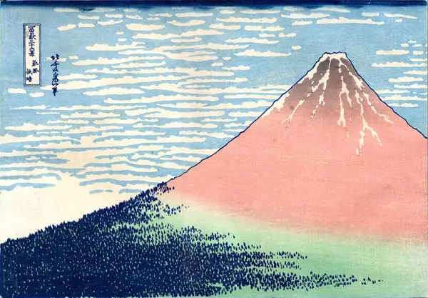 Hokusai · Trenta-sis vistes del mont Fuji · 01