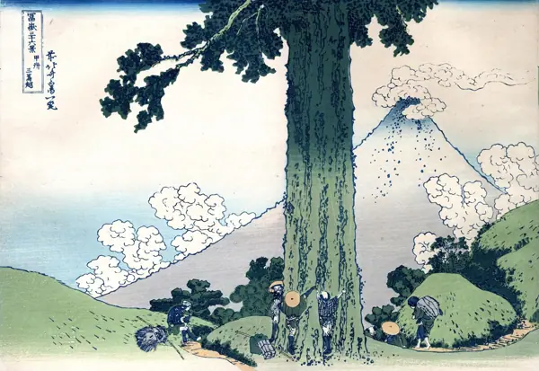 Hokusai · Trenta-sis vistes del mont Fuji · 14