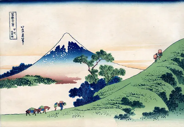 Hokusai · Trenta-sis vistes del mont Fuji · 16