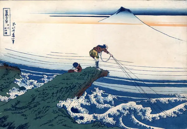 Hokusai · Trenta-sis vistes del mont Fuji · 19