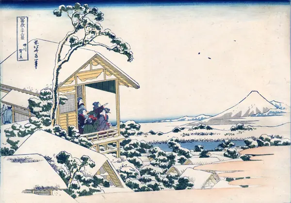 Hokusai · Trenta-sis vistes del mont Fuji · 20
